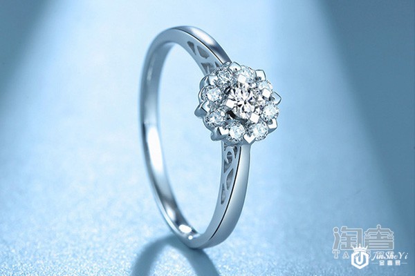 周六福20分订婚钻戒 周六福20分订婚钻戒