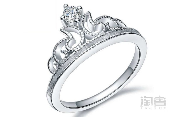 s925皇冠钻戒 s925皇冠钻戒