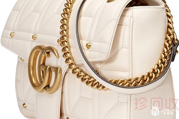 成色九九新的古驰女钻钉包能回收多少钱