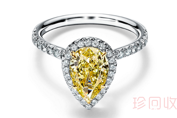 蒂芙尼珠链式边镶钻戒