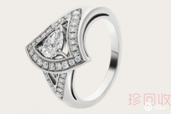 宝格丽18k金镂空钻戒 宝格丽18k金镂空钻戒