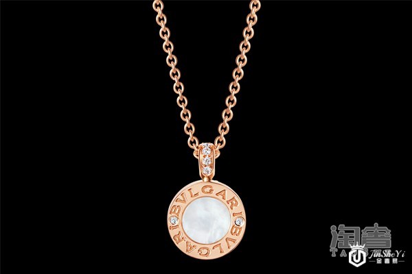 宝格丽bvlgari系列玫瑰金项链