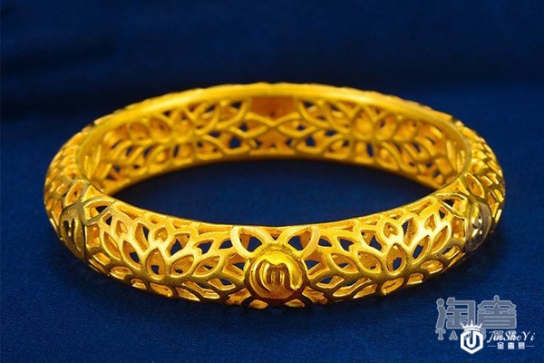 足金手镯