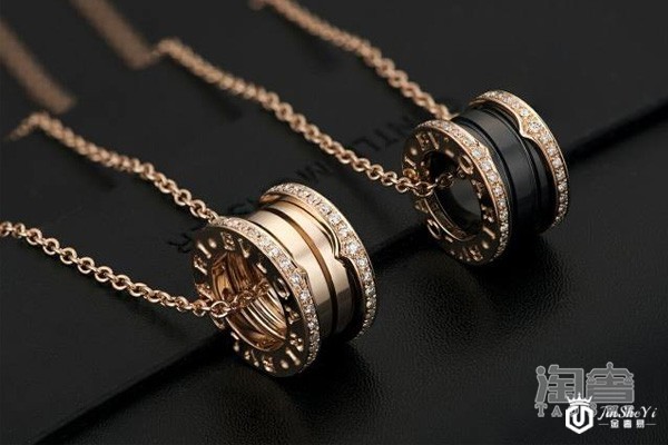 正品宝格丽弹簧项链