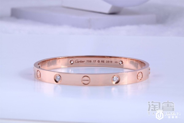 卡地亚LOVE系列手镯