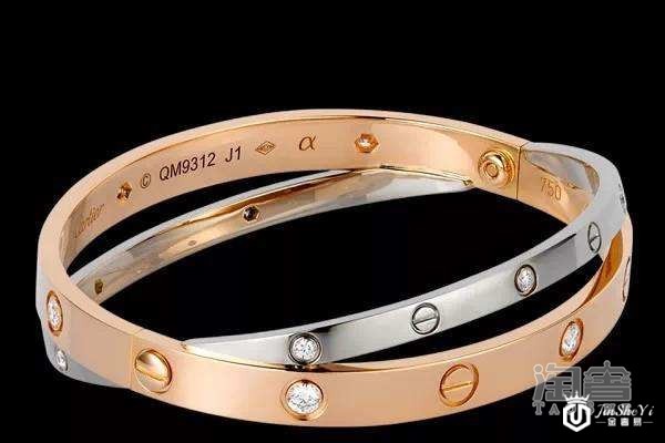 卡地亚情侣手镯