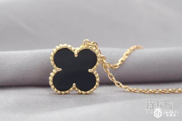 真假梵克雅宝项链细节