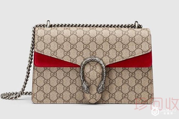 gucci酒神中号包包二手回收多少钱 