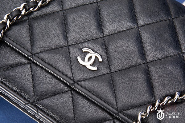 二手95新香奈儿包包logo展示图