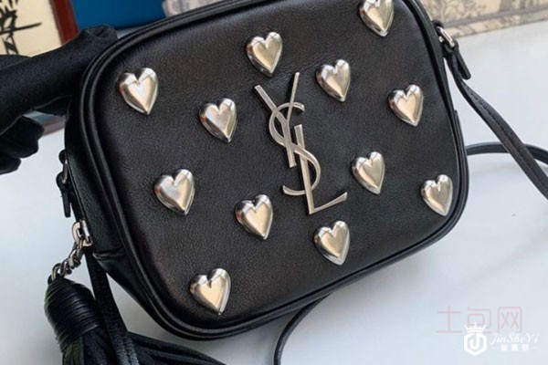 圣罗兰黑色爱心mini相机单肩包实拍 圣罗兰黑色爱心mini相机单肩包实拍