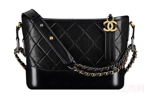 香奈儿黑色流浪包展示图 香奈儿黑色流浪包展示图