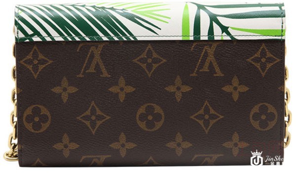 lv棕榈叶款单肩包背面实拍 lv棕榈叶款单肩包背面实拍