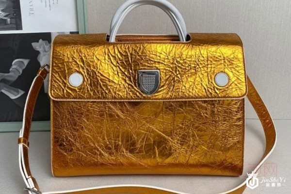 迪奥牛皮盾牌奢侈品包包实拍