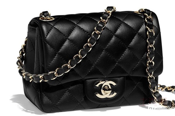 香奈儿黑色方胖子单肩包包外观展示 香奈儿黑色方胖子单肩包包外观展示