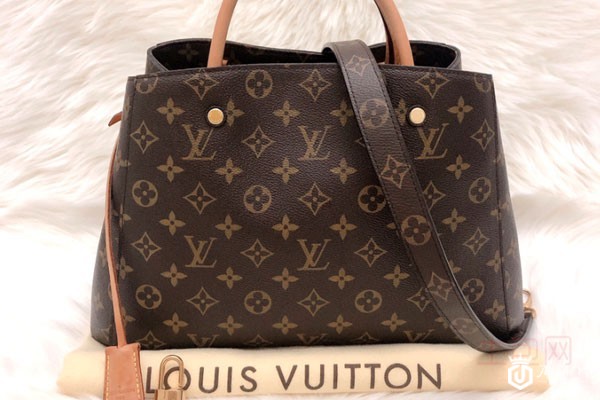 LV经典老花中号蒙田包包 LV经典老花中号蒙田包包