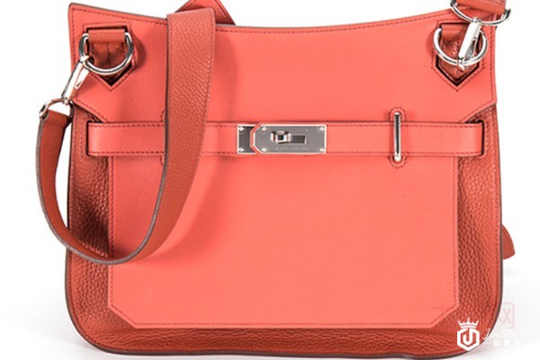 爱马仕Gypsiere28深橘色Togo牛皮包包实拍