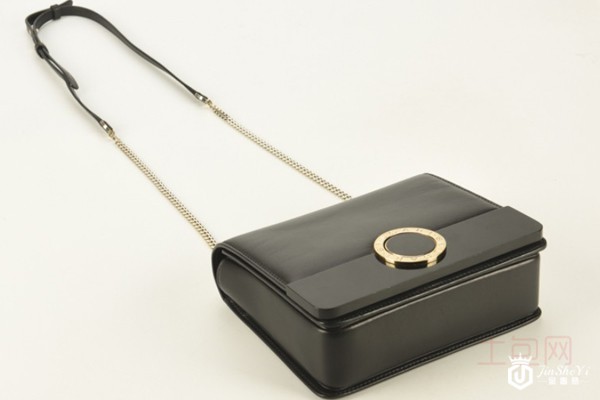 宝格丽黑色牛皮拼亚克力圆扣包包全面展示 宝格丽黑色牛皮拼亚克力圆扣包包全面展示