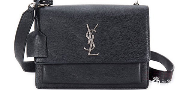 圣罗兰黑色Sunset包包实拍