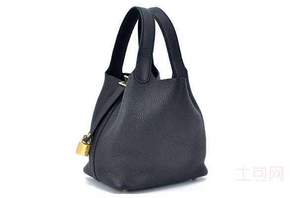 爱马仕黑金锁头包包侧面展示 爱马仕黑金锁头包包侧面展示