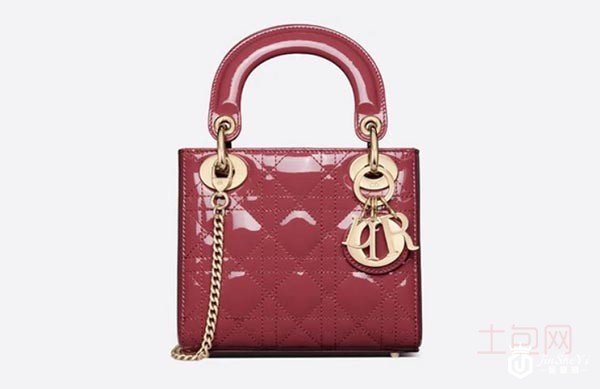 迪奥三格漆皮戴妃包奢侈品包包回收价格不如刺绣款！