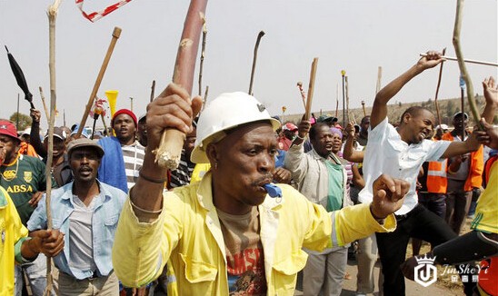 南非铂金工人罢工