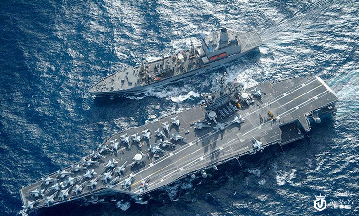 美军航母驶向朝鲜半岛