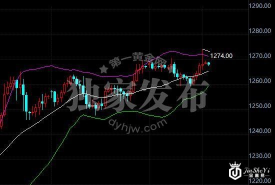 黄金价格走势图
