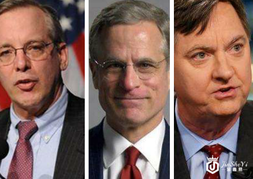 美联储大佬卡普兰、杜德利、埃文斯（从左往右）