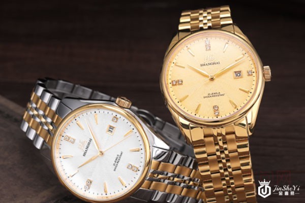 上海7120系列850尊贵金盘手表实拍