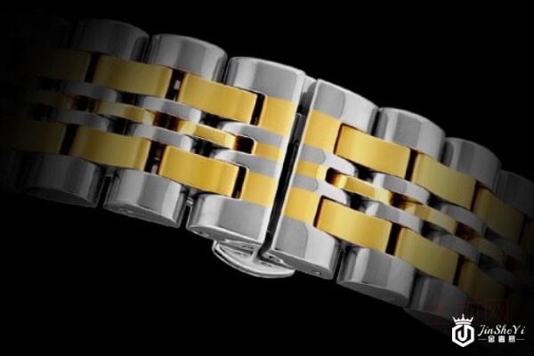 上海7120系列850尊贵金盘手表表带实拍