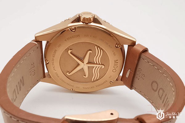 美度领航者海星系列M026.430.36.091.00手表表底实拍