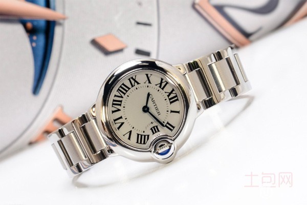 二手95新卡地亚蓝气球系列女表展示图