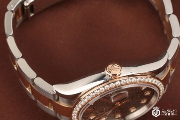 劳力士日志型系列m126281rbr-0014手表侧面实拍