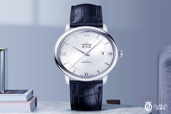 二手95新欧米茄碟飞系列男表正面展示图