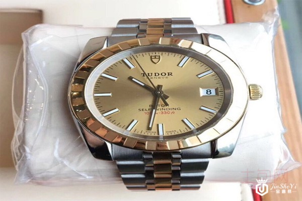 二手95新帝舵经典系列男士腕表正面实拍图