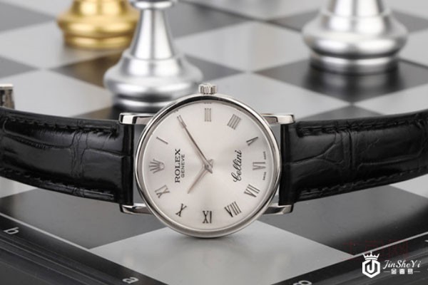 劳力士切利尼系列18k白金手表实拍