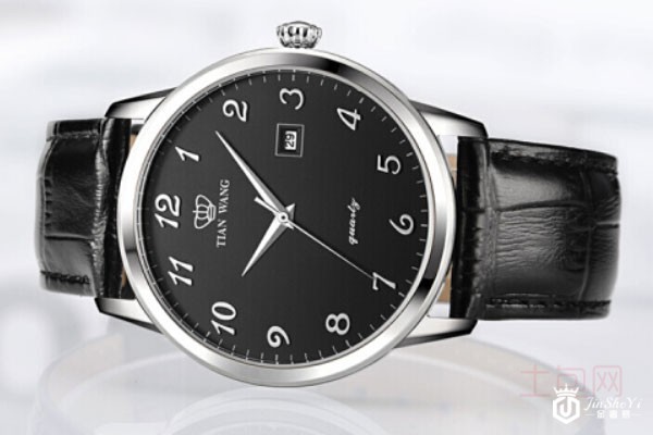 天王沧海系列GS3886S/D-B手表实拍