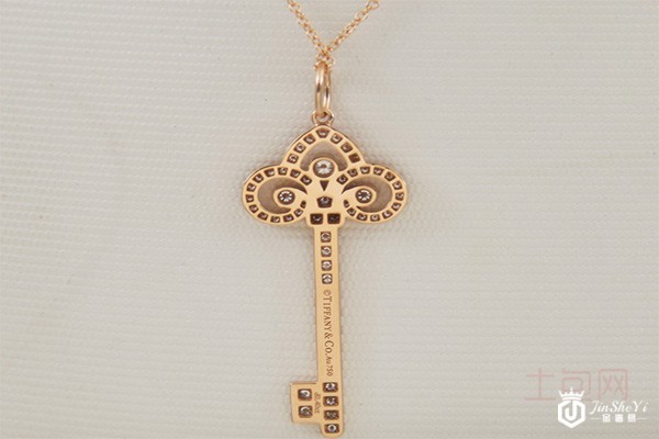 二手95新蒂芙尼KEYS系列项链正面实拍图 二手95新蒂芙尼KEYS系列项链正面实拍图