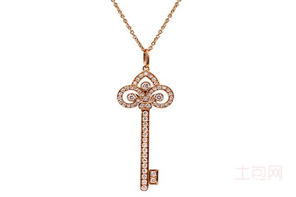 二手95新蒂芙尼KEYS系列项链展示图 二手95新蒂芙尼KEYS系列项链展示图
