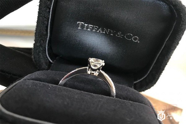 二手99新蒂芙尼铂金钻戒实拍图 二手99新蒂芙尼铂金钻戒实拍图