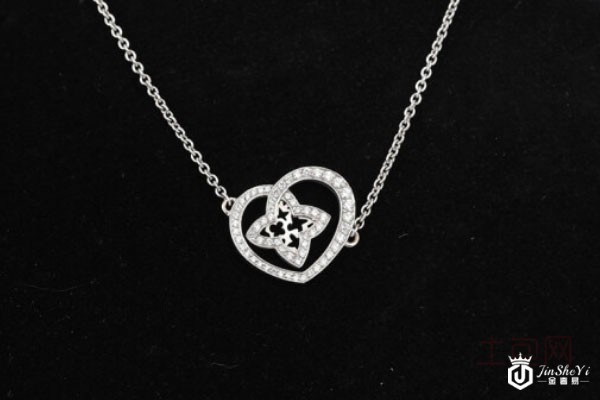 路易威登18K白金钻石手链实拍