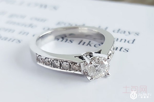 二手99新周生生0.5克拉钻戒展示图