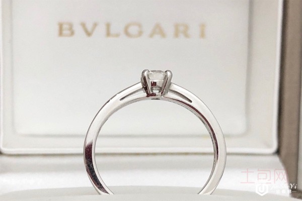 二手99新宝格丽铂金钻戒实拍图 二手99新宝格丽铂金钻戒实拍图