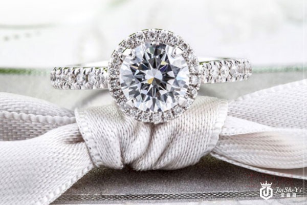 周百福70分钻石戒指实拍