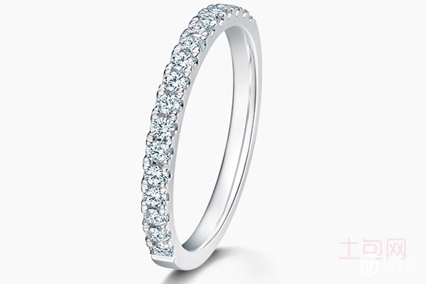 DR排镶钻戒展示图 DR排镶钻戒展示图
