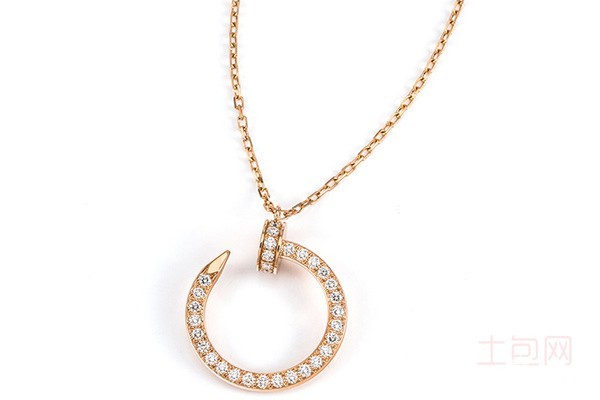 二手95新卡地亚项链展示图 二手95新卡地亚项链展示图