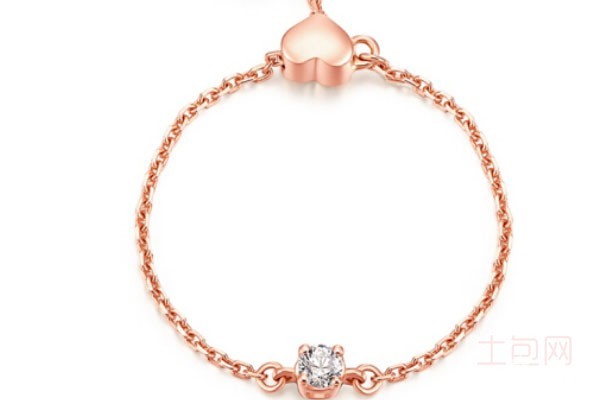 周大福18k金钻石手链实拍 周大福18k金钻石手链实拍