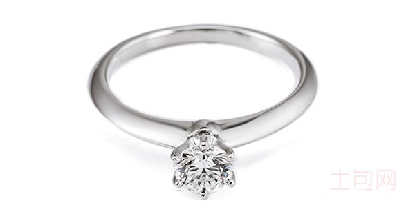 二手95新蒂芙尼钻戒展示图 二手95新蒂芙尼钻戒展示图