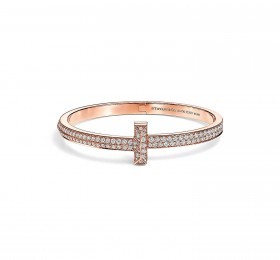 蒂芙尼TIFFANY T T1 镶钻宽式手镯