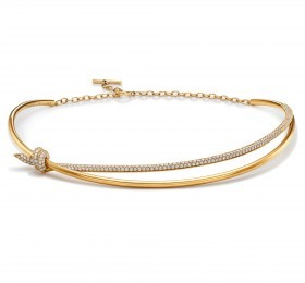 蒂芙尼TIFFANY KNOT双行项链